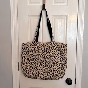 Victoria secret Pink leopard cloth bag